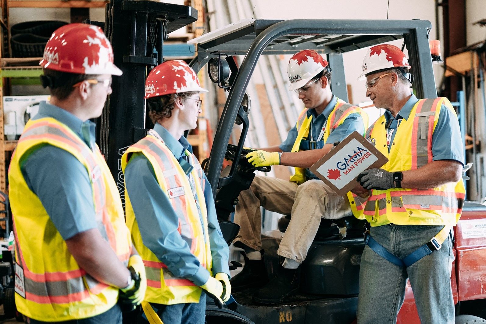 Forklift training